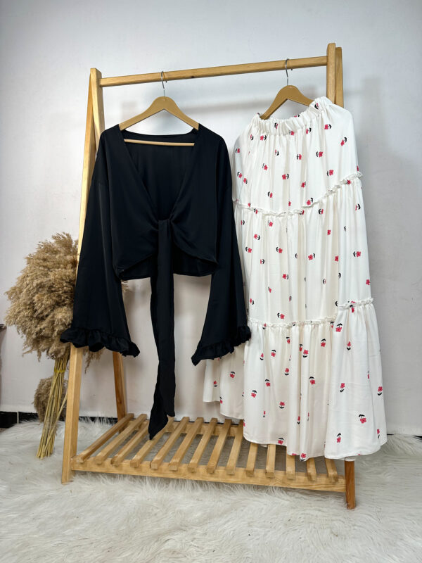 flora set white
